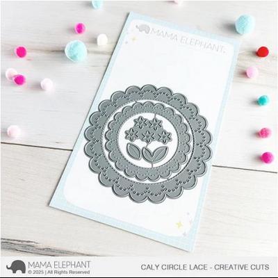 Mama Elephant Creative Cuts - Caly Circle Lace